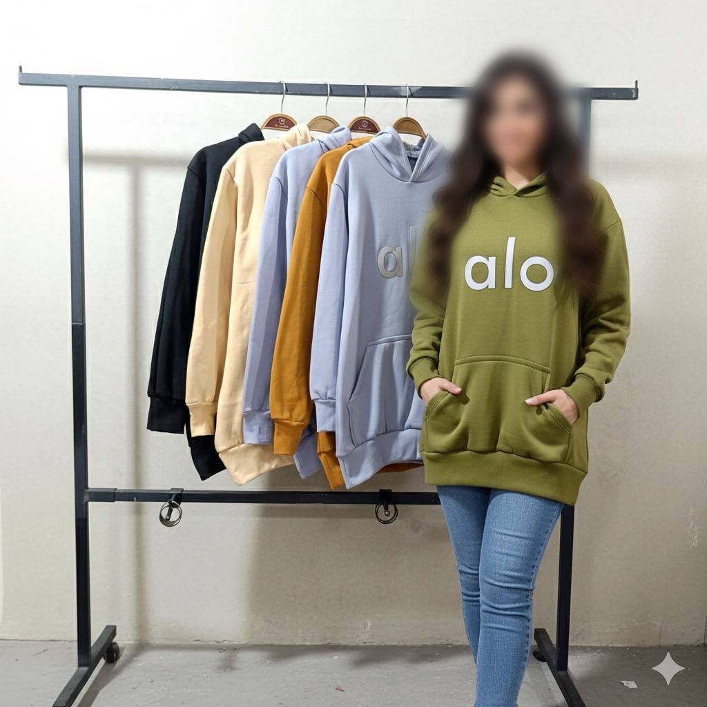 هودی قواره داره پشت چاپ عمده (پک 6 عددی)