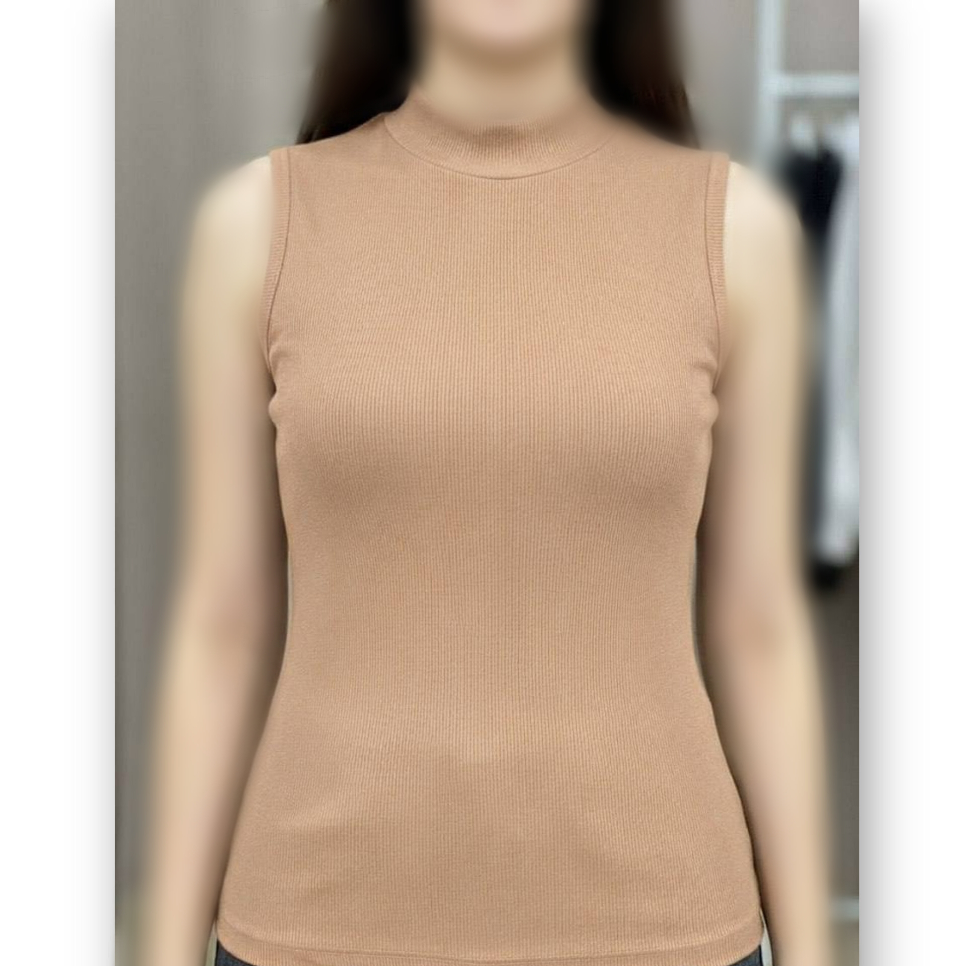 تاپ یقه ۵ سانت قد بلند عمده (پک 6 عددی)