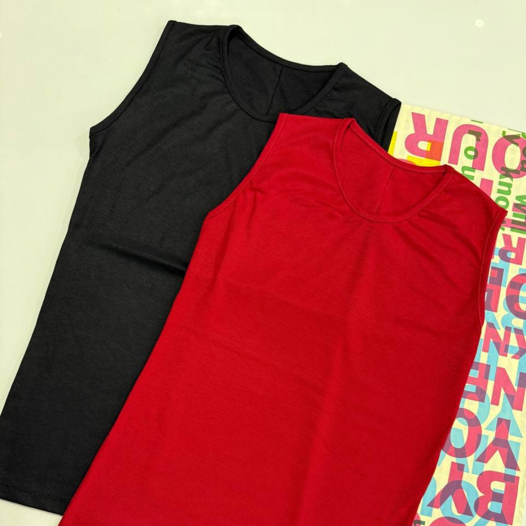 تاپ بیسیک قد بلند ۷۰ عمده(پک 5 عددی)