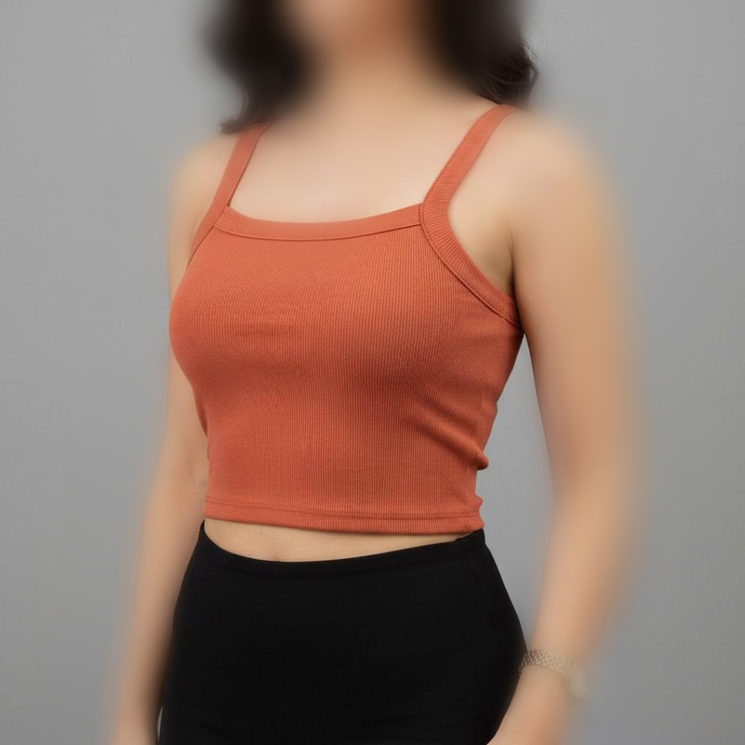 کراپ دو بند نواری پهن عمده (پک 6 عددی)