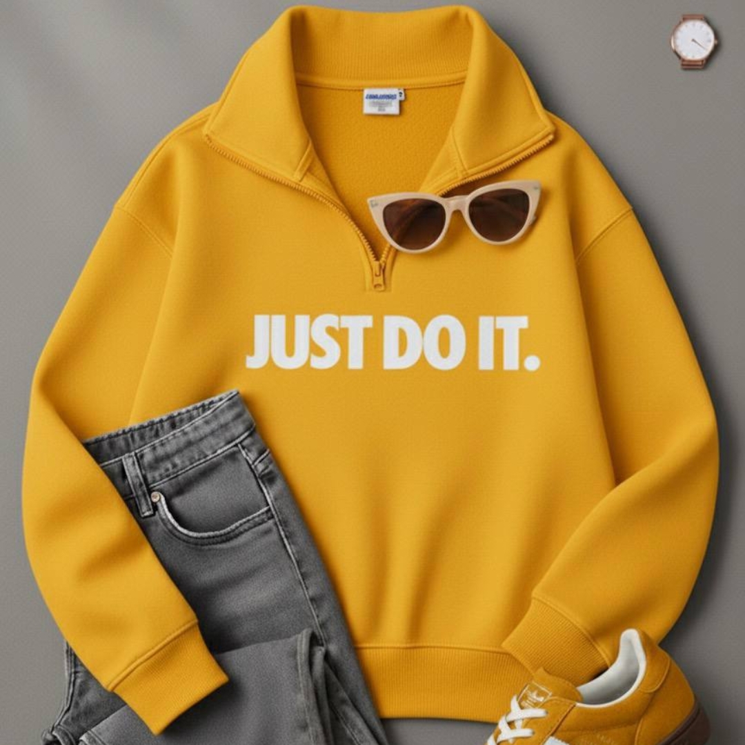 بلوز نیم زیپ یقه ۸ سانتی عمده (پک 6 عددی)