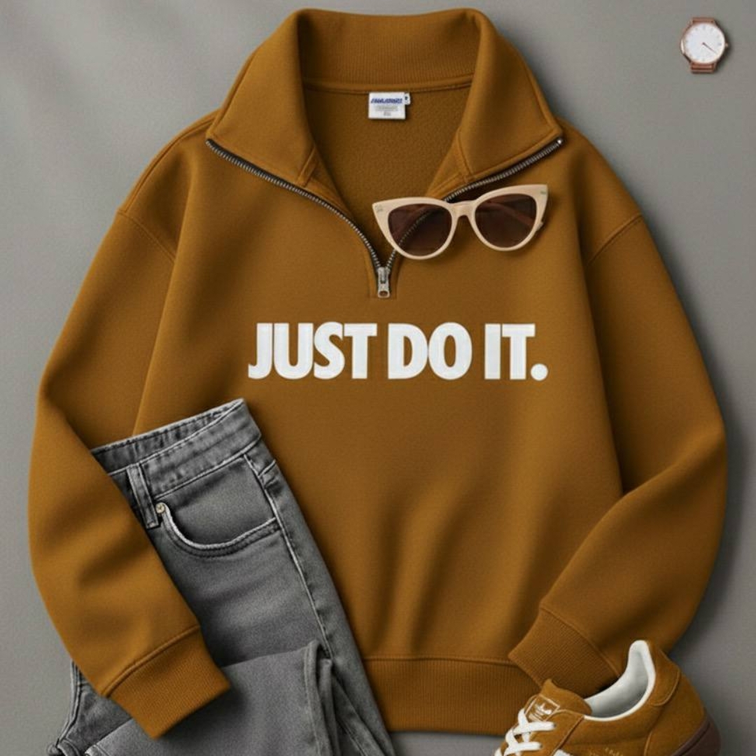 بلوز نیم زیپ یقه ۸ سانتی عمده (پک 6 عددی)