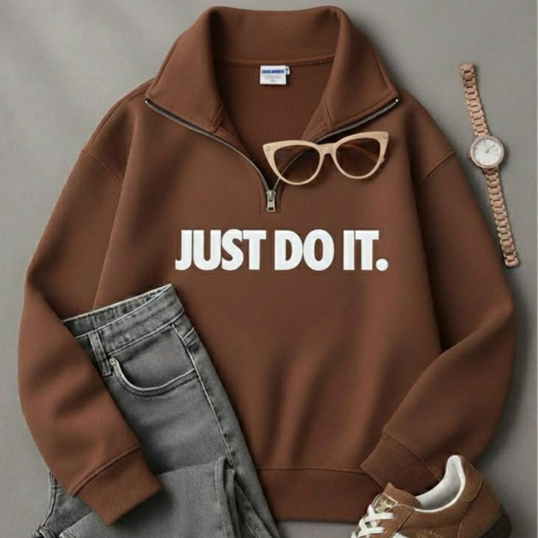 بلوز نیم زیپ یقه ۸ سانتی عمده (پک 6 عددی)