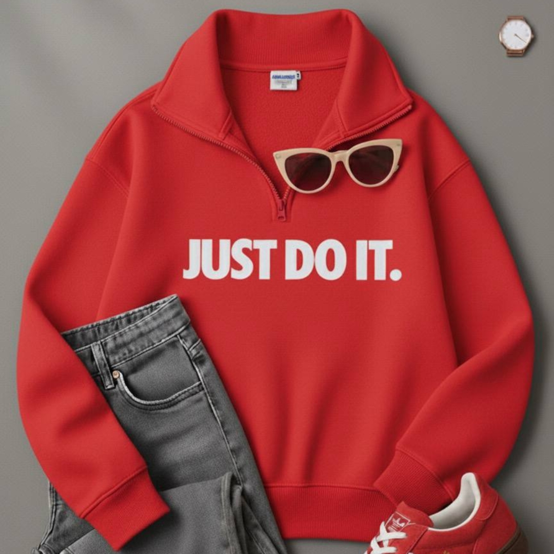 بلوز نیم زیپ یقه ۸ سانتی عمده (پک 6 عددی)