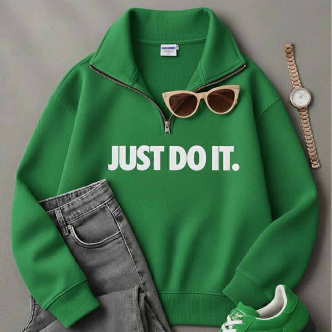 بلوز نیم زیپ یقه ۸ سانتی عمده (پک 6 عددی)