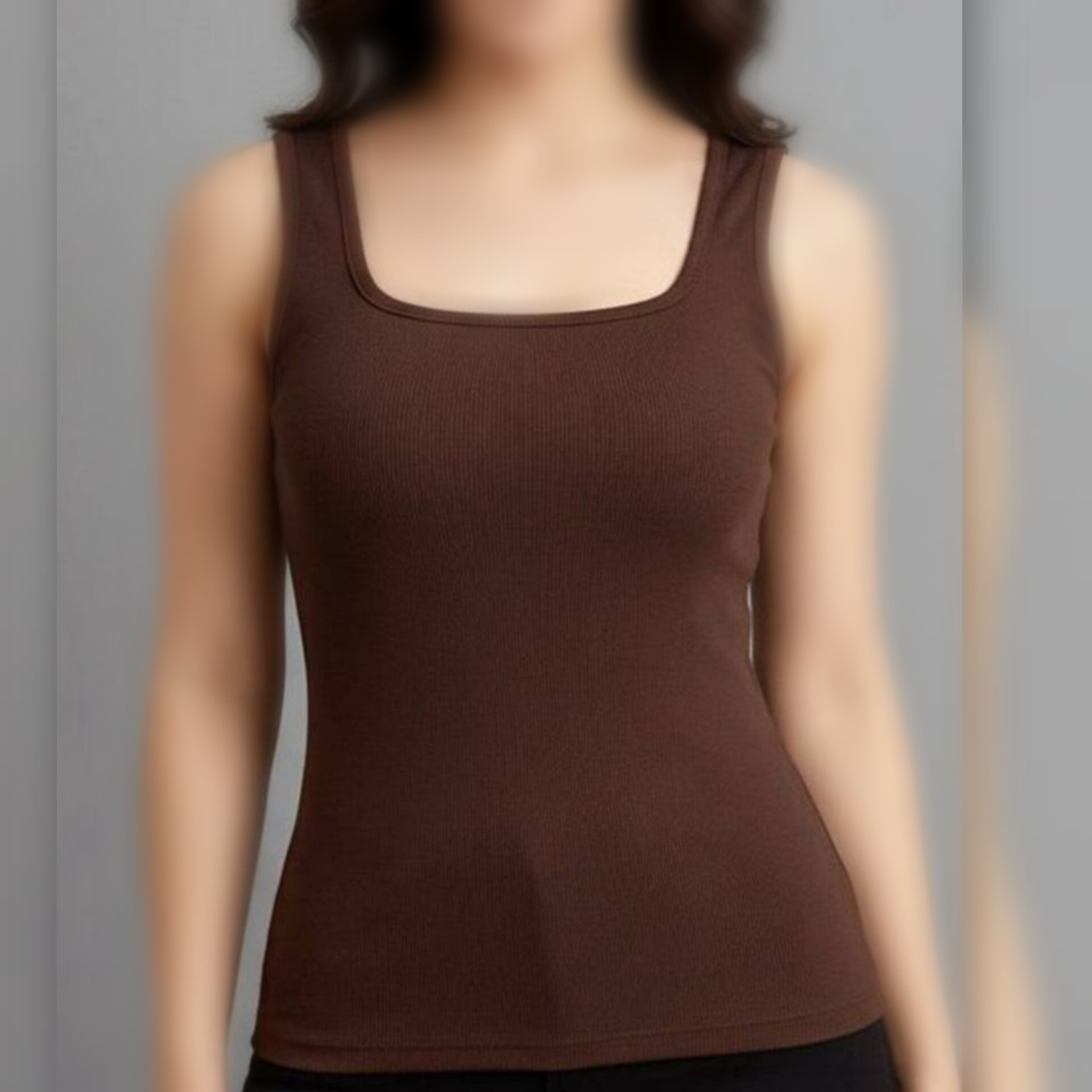 تاپ رکابی بیسیک یقه خشتی عمده (پک 7 عددی)