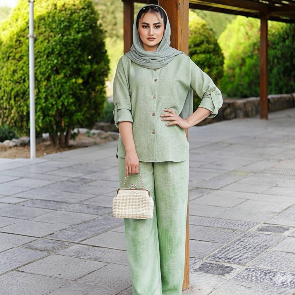 کمری جدا و دکمه و زیپخور (پک 7 عددی)