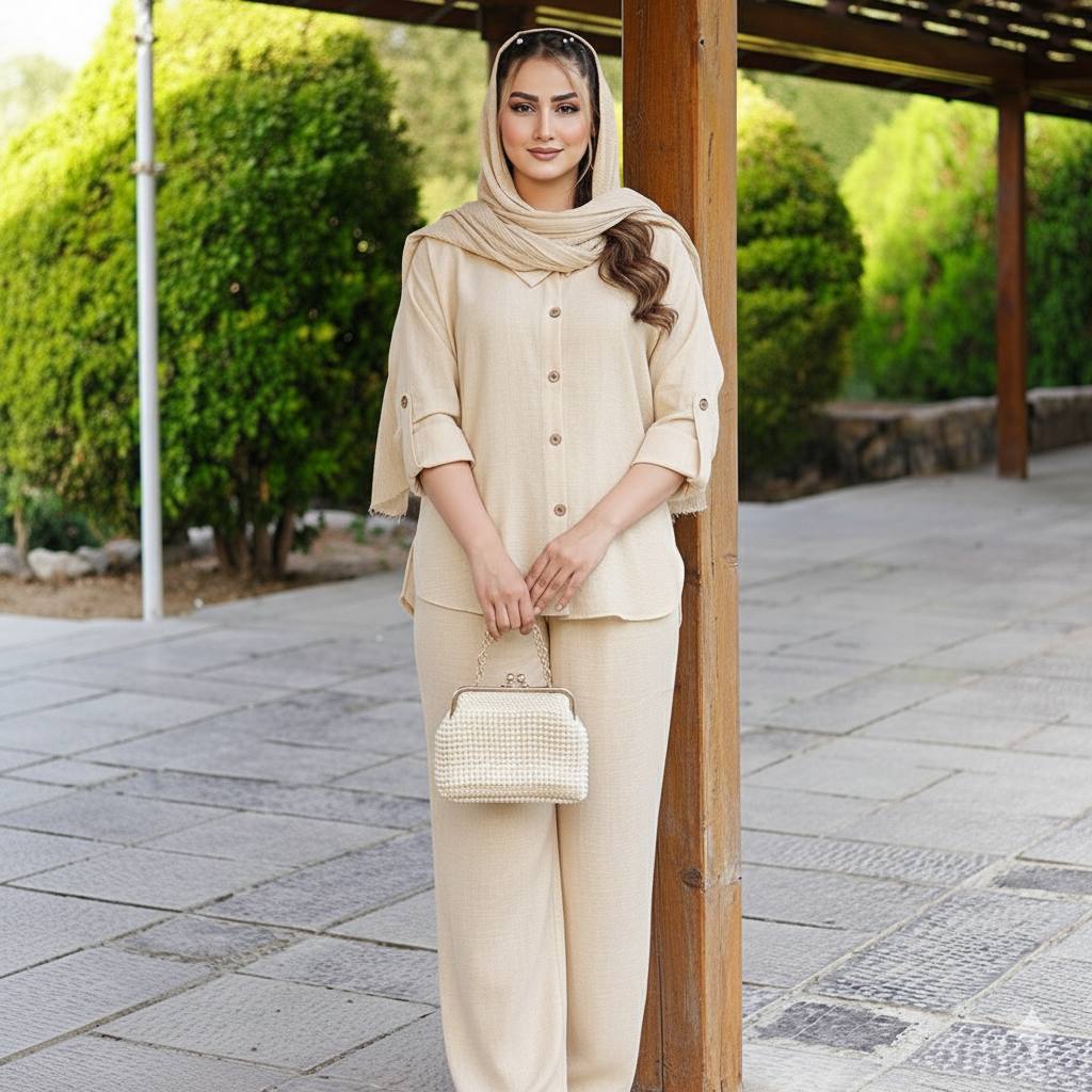 کمری جدا و دکمه و زیپخور (پک 7 عددی)