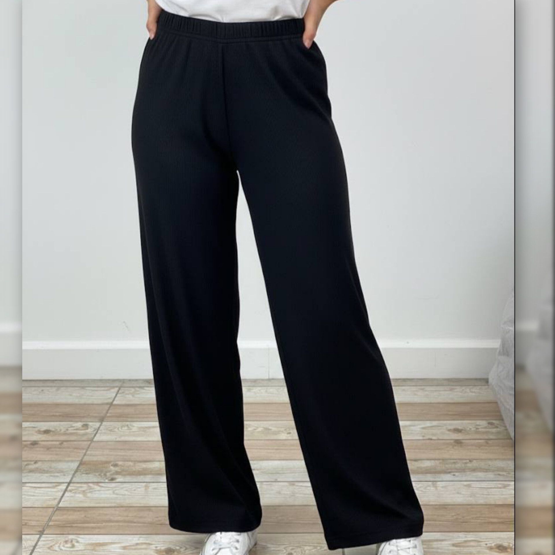 ️شلوار کمر کش راستا قواره دار عمده (پک 6 عددی)