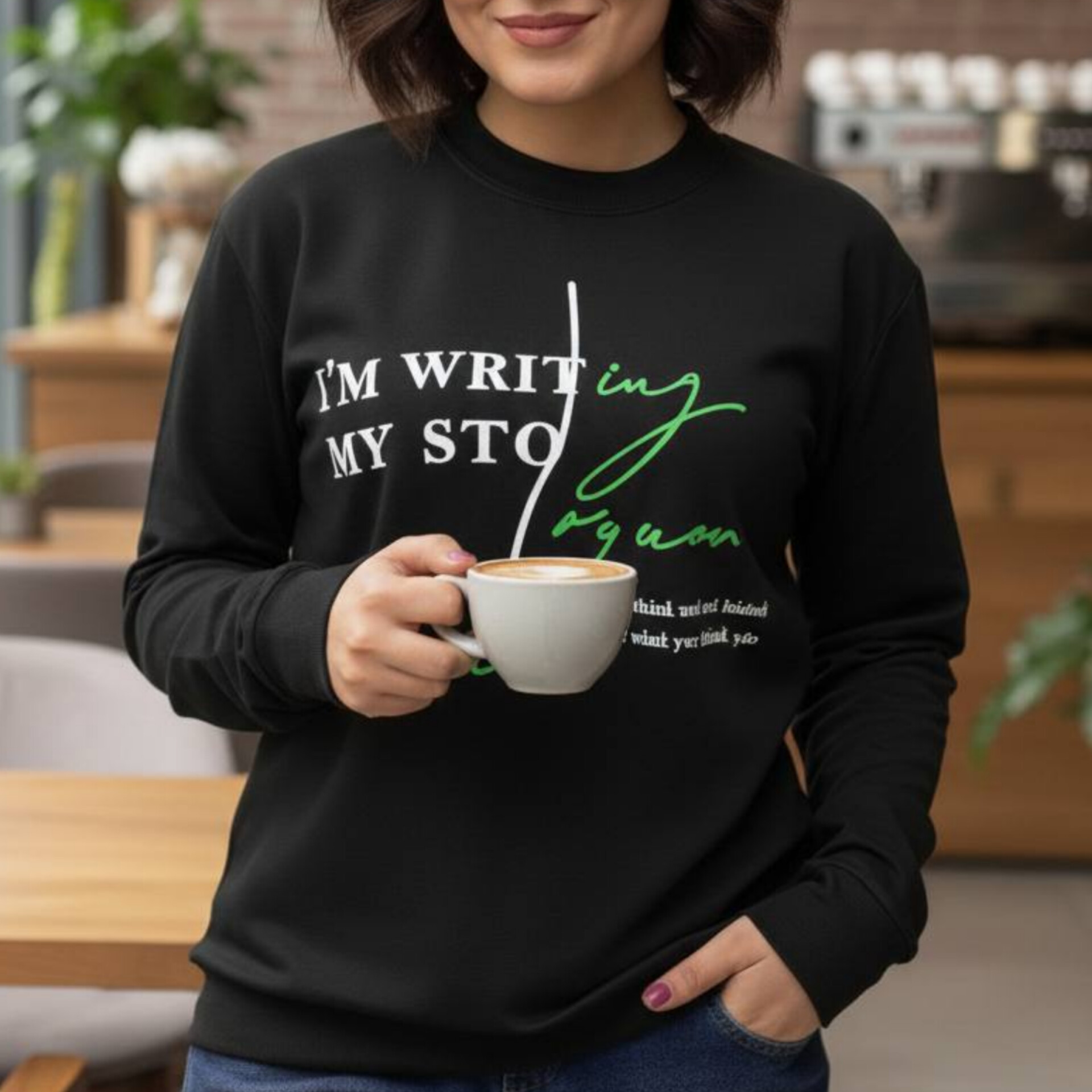 ️بلوز آستین دار چاپ دار عمده (پک 6 عددی)️