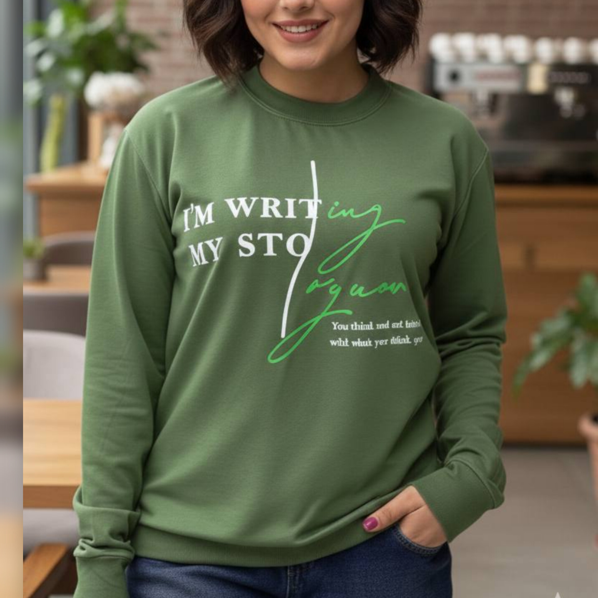 ️بلوز آستین دار چاپ دار عمده (پک 6 عددی)️