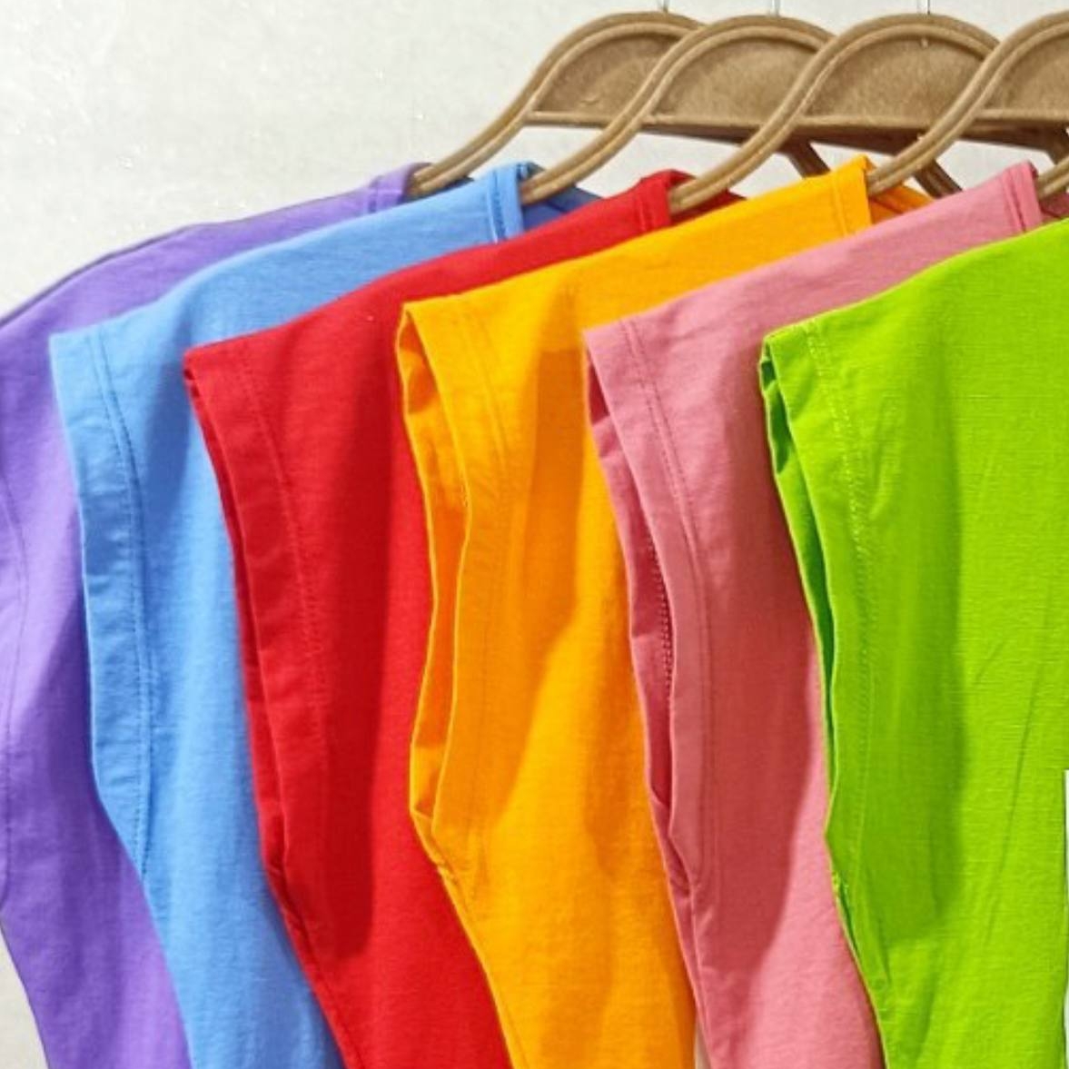 ️تیشرت استین سرخود چاپ Ready عمده (پک 6 عددی)