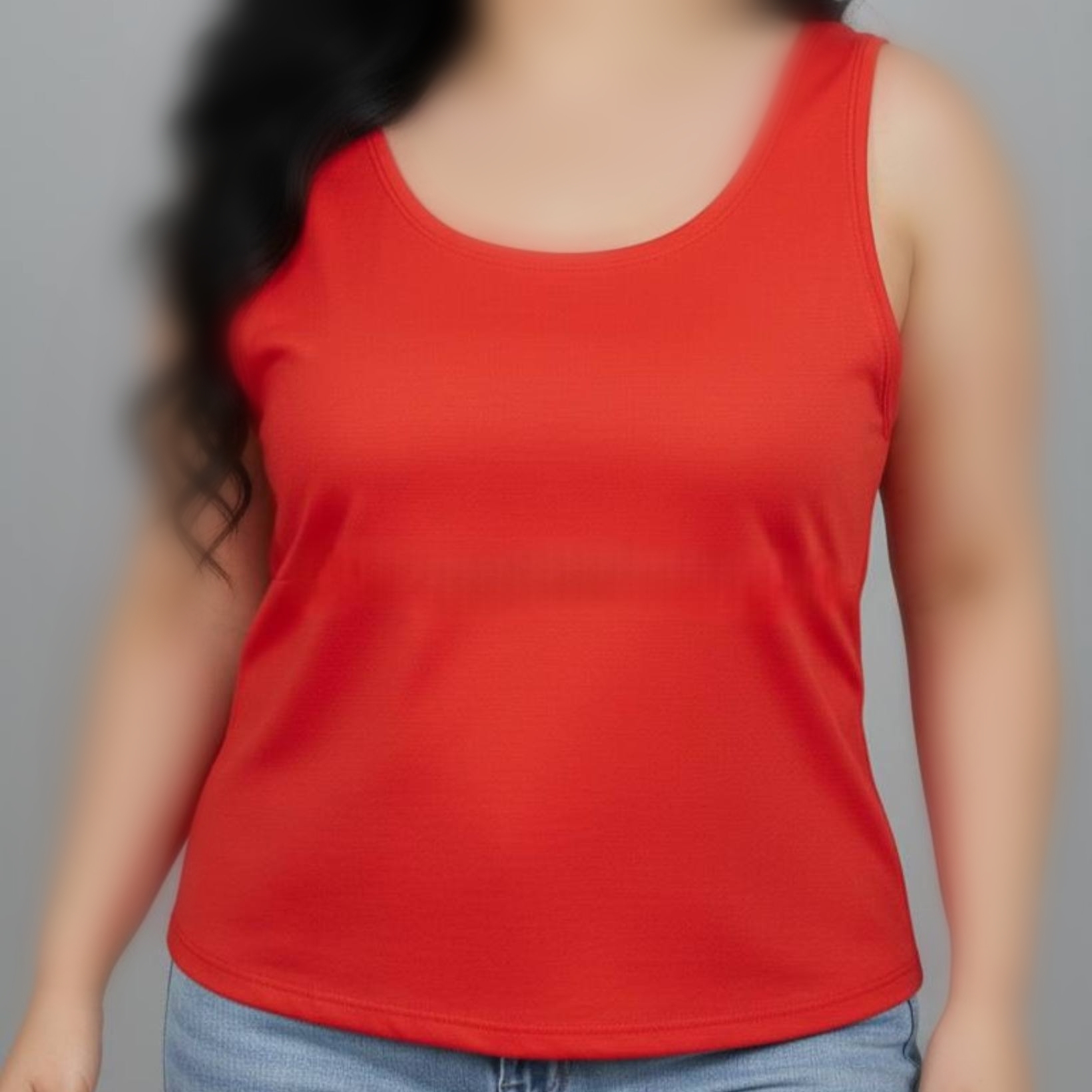 ️تاپ یقه گرد فول قواره عمده (پک 4 عددی)