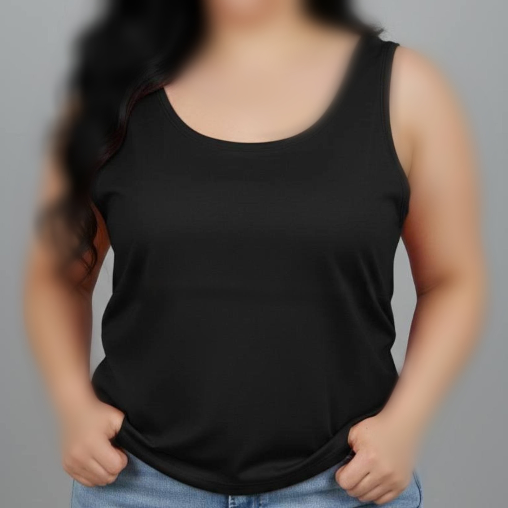 ️تاپ یقه گرد فول قواره عمده (پک 4 عددی)