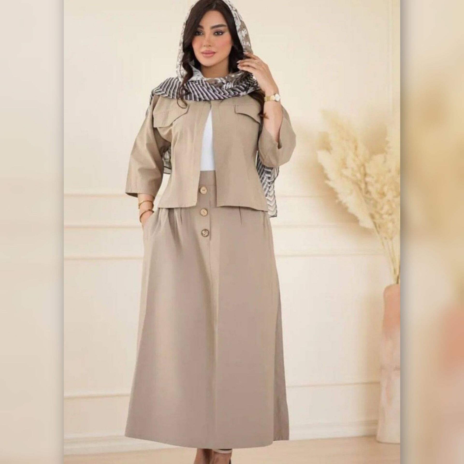 ست کت و دامن آرمیس عمده (پک 4 عددی)