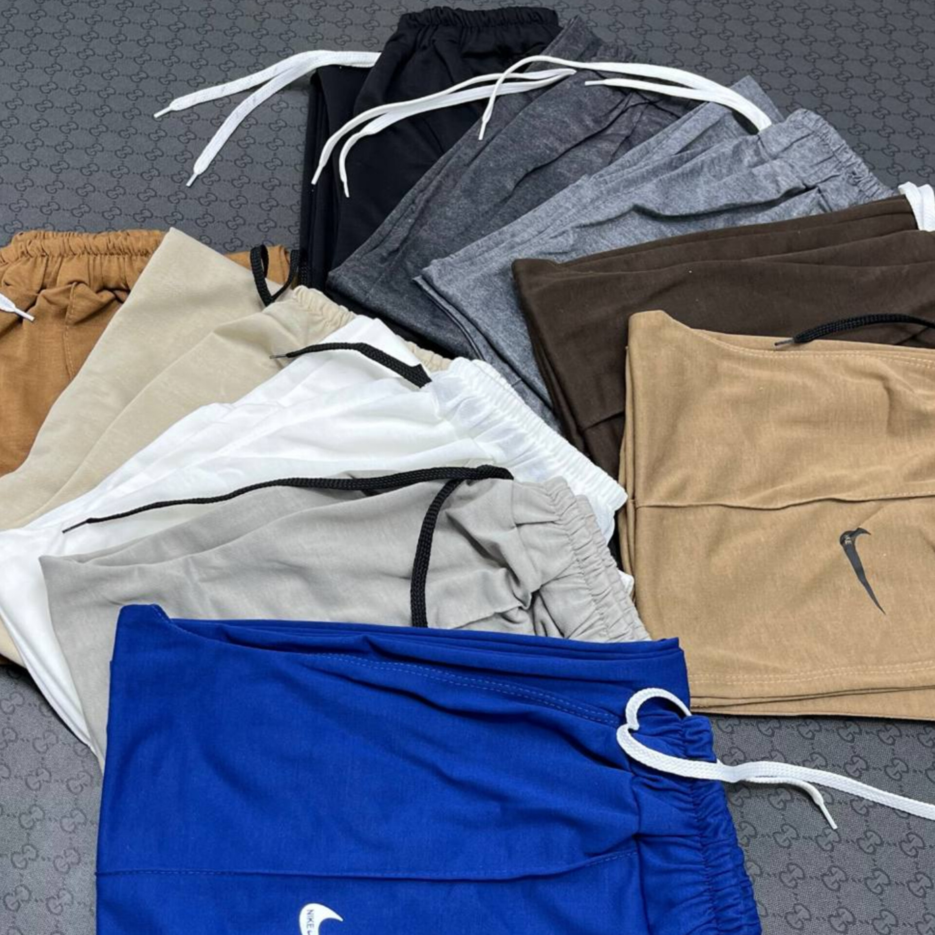 شلوار بگ نایک خط اتو (پک 5 عددی)