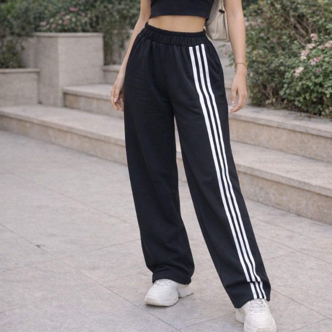 شلوار اسلش بگ جلو نوار عمده (پک 4 عددی)