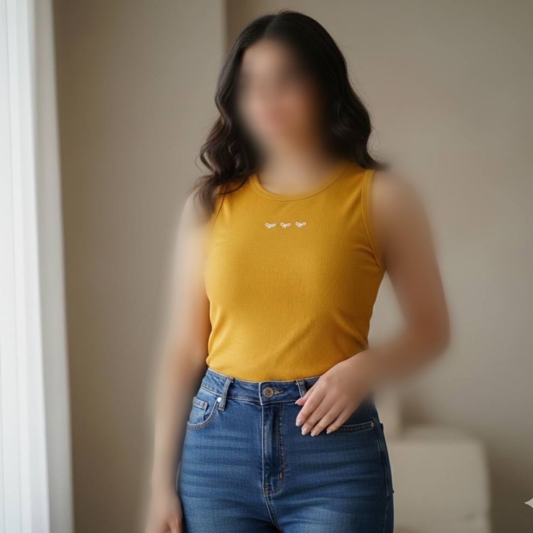 کراپ تاپ حلقه ای چاپ پاپیون عمده (پک 12 عددی)