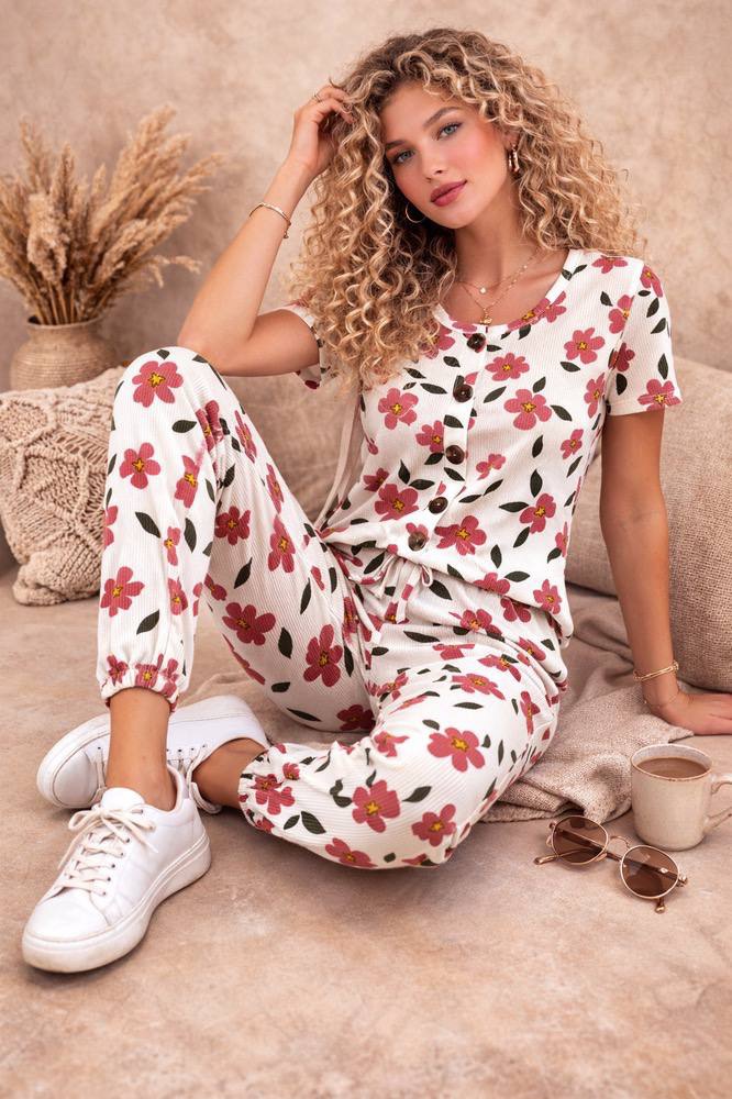 ست تیشرت وشلوار zara عمده (پک 6 عددی)