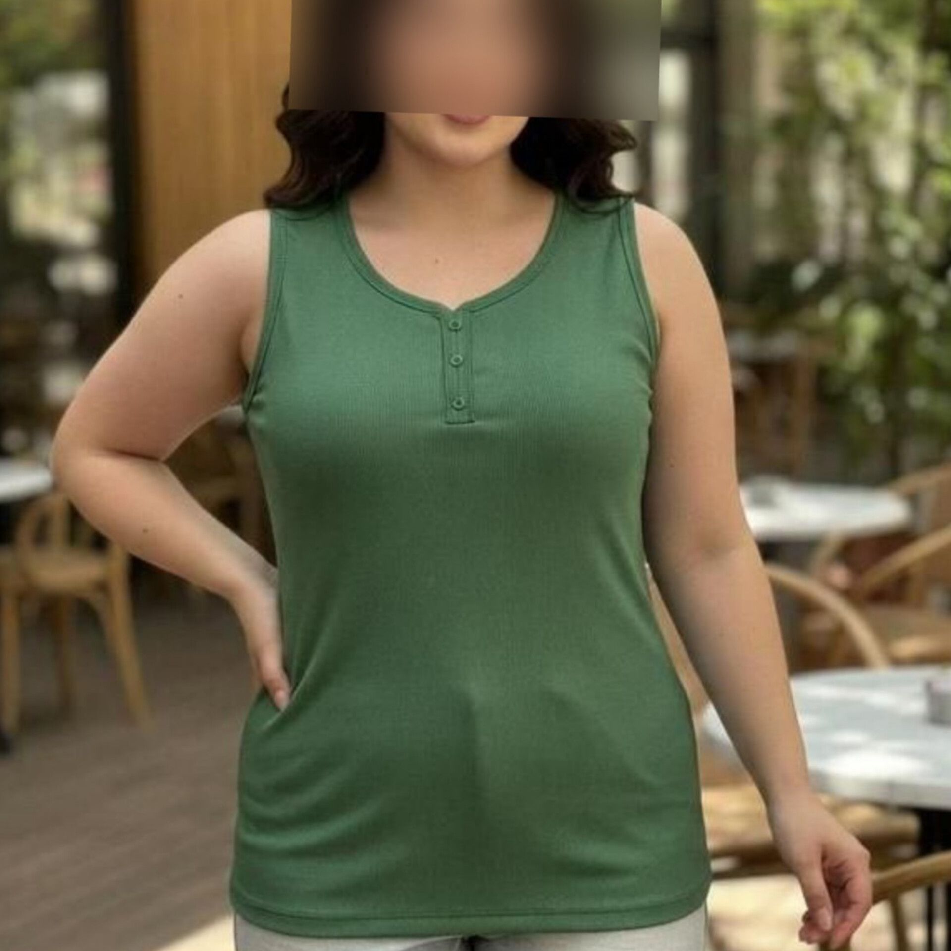 تاپ قواره رستمی ۳ دکمه عمده (پک 6 عددی)