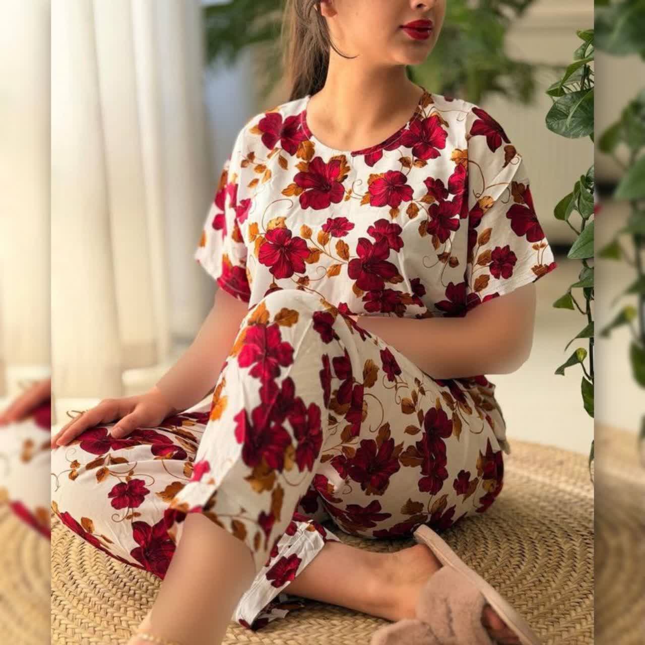 ست تیشرت شلوار سپیده عمده (پک 3 عددی)