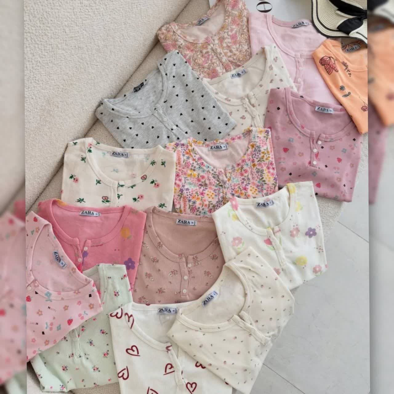 کراپ ZARA پایین چیندار عمده (پک 6 عددی)