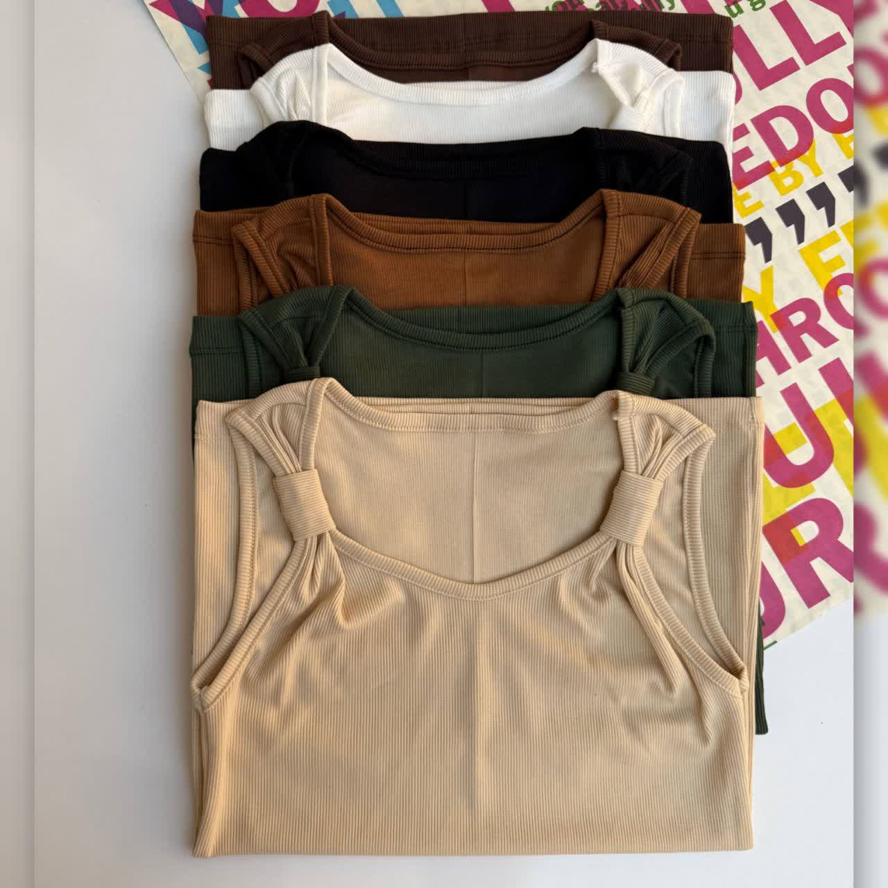 تاپ جلو گره ای پرفروش عمده (پک 6 عددی)