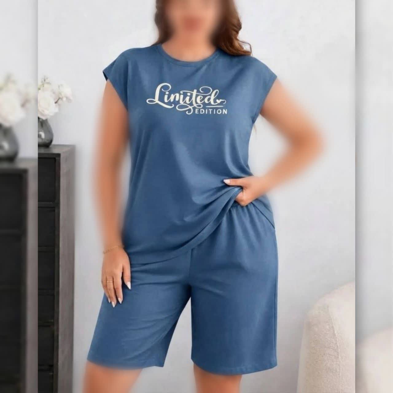 تیشرت شلوارک فول قواره عمده (پک 6 عددی)