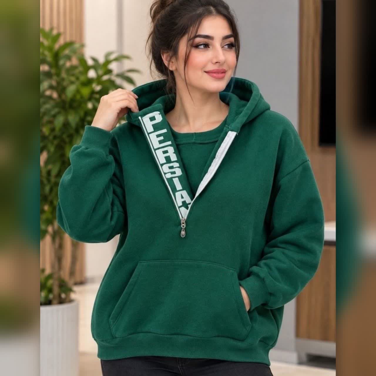 هودی زیپ دار پرشین عمده (پک 4 عددی)